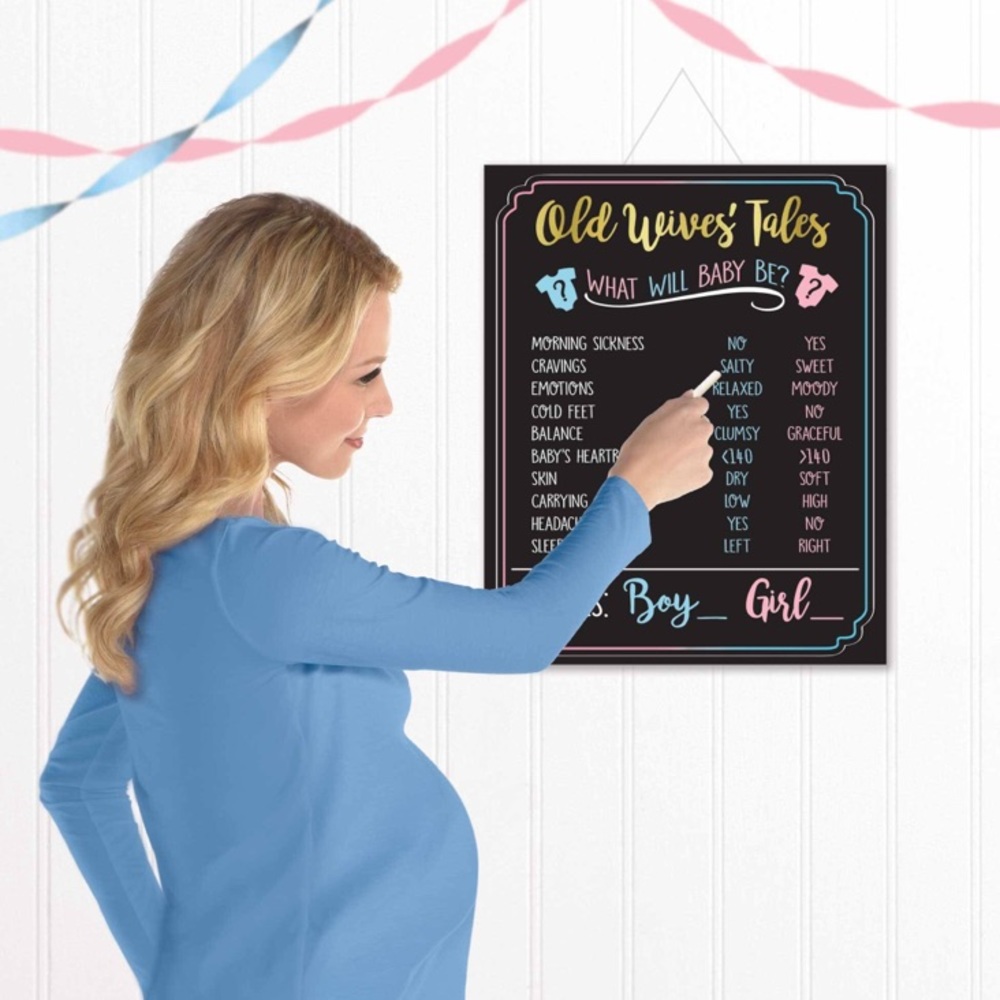Old Wives Tale Gender Reveal Party Game